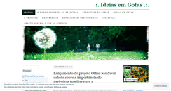 Desktop Screenshot of ideiasemgotas.com